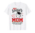 2027 Senior Baseball Mom Proud T-Shirt - Minimalist Print for Adults - T-Shirt, Sweatshirt, Hoodie