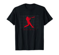 Cincinnati Baseball Minimalist Player T-Shirt - Custom Art Print Unisex - T-Shirt, Sweatshirt, Hoodie