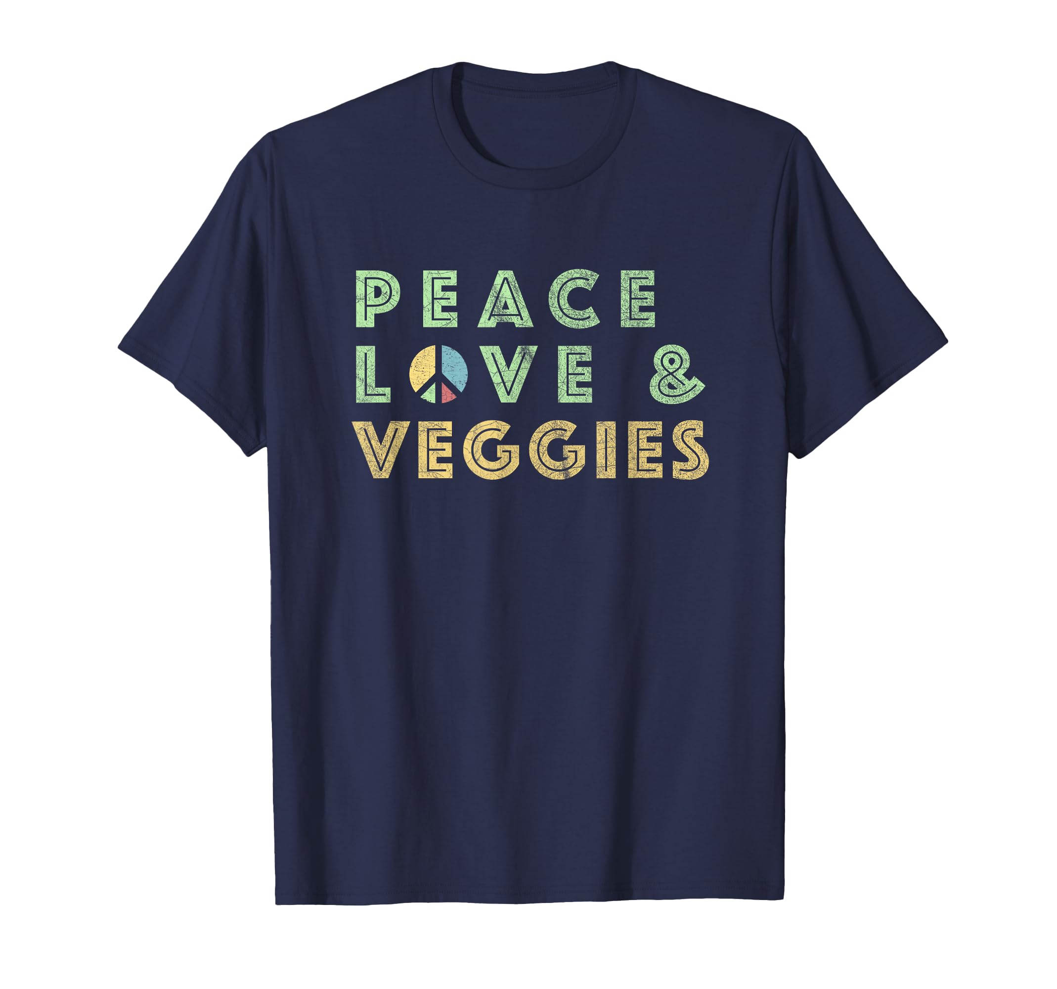 Peace Love Veggies Funny Vegan T-Shirt - Streetwear Style Men Women - T-Shirt, Sweatshirt, Hoodie