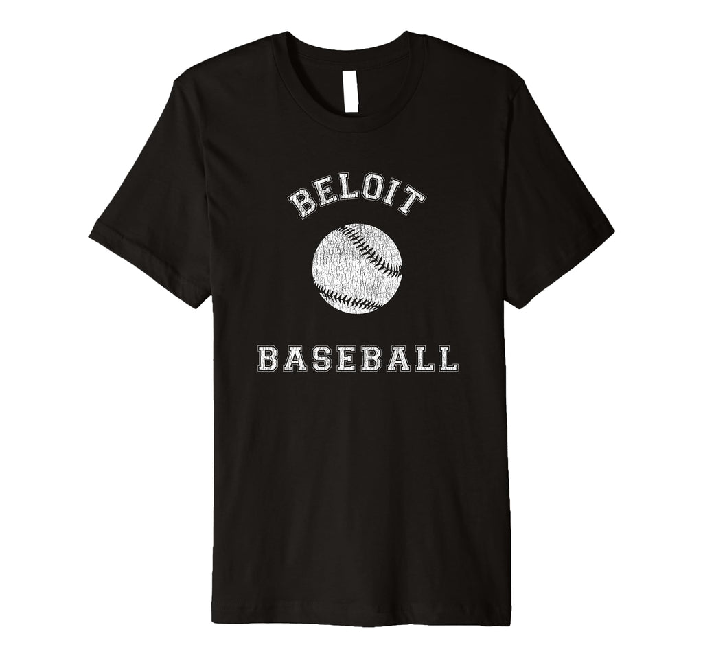 Beloit Baseball Distressed T-Shirt - Casual Everyday Wear Unisex - T-Shirt, Sweatshirt, Hoodie