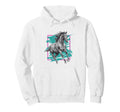 Horse Y2K 90S Aesthetic 2000S Hoodie - Fun Novelty Design for Adults - T-Shirt, Sweatshirt, Hoodie