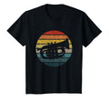 Baritone Silhouette Distressed Sunset T-Shirt - Custom Art Print Unisex - T-Shirt, Sweatshirt, Hoodie