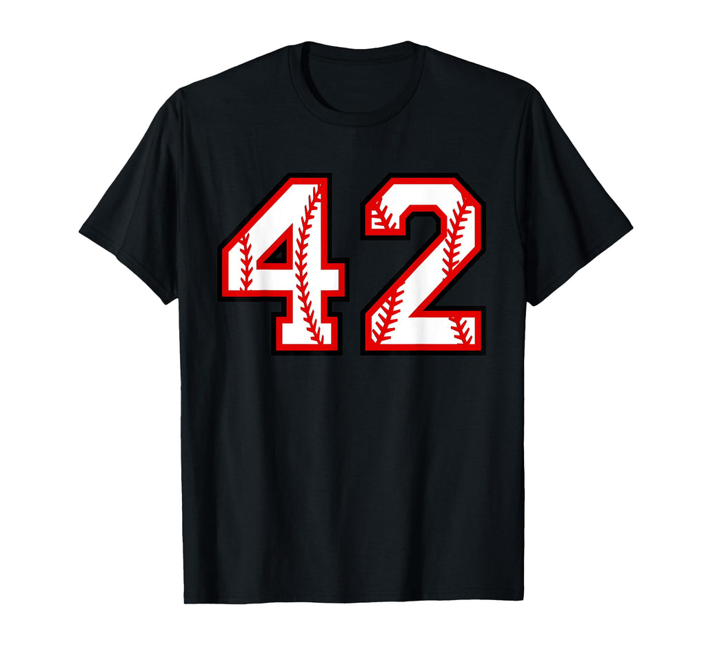 Baseball Number 42 T-Shirt - Streetwear Style for Adults - T-Shirt, Sweatshirt, Hoodie