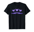 Fairycore Purple Butterfly Tattoo T-Shirt - Graphic Print for Adults - T-Shirt, Sweatshirt, Hoodie