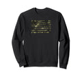 Distressed Usa Camo Flag Sweatshirt - Fun Novelty Design Men Women - T-Shirt, Sweatshirt, Hoodie