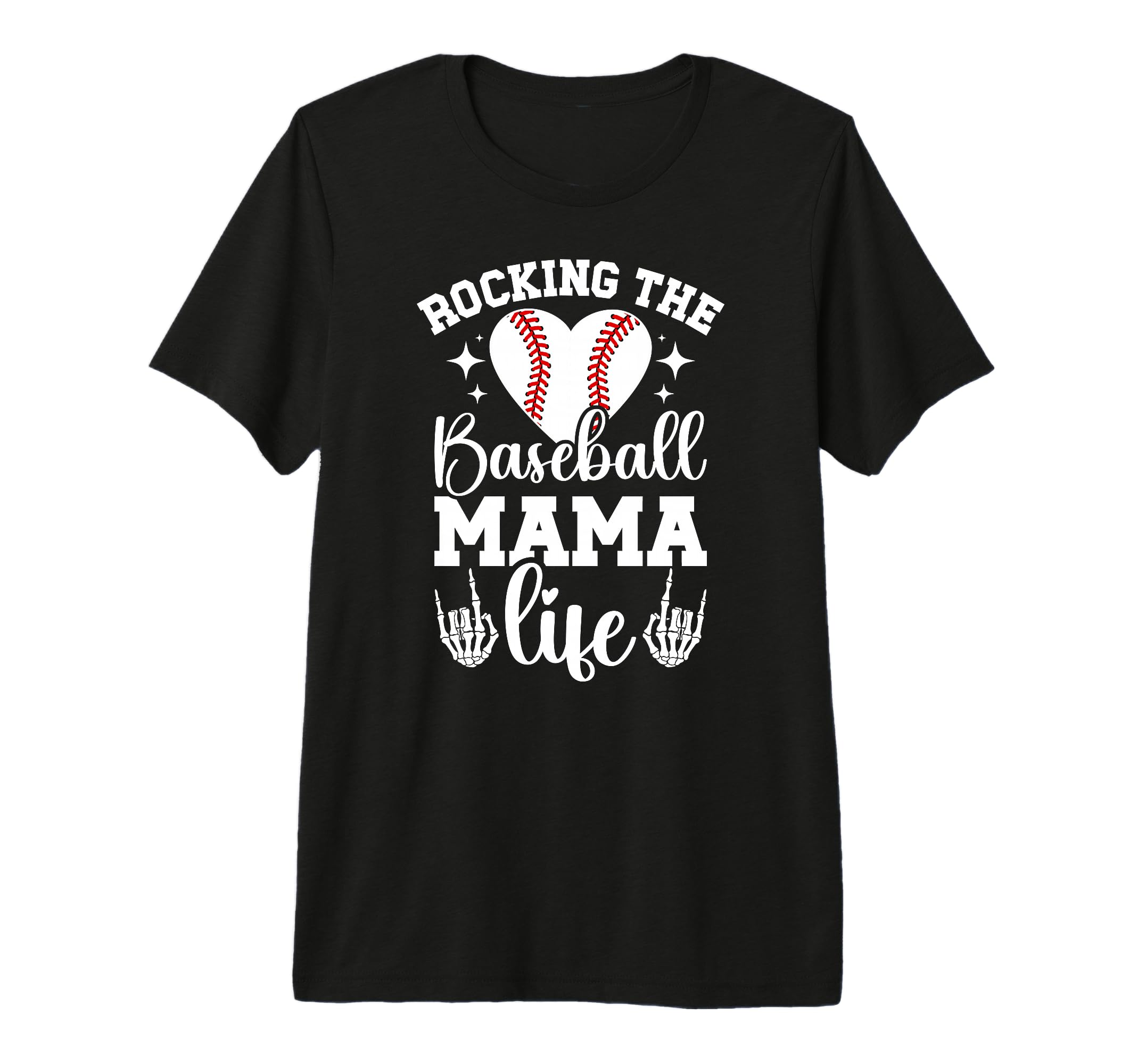 Baseball Mama Life Baseball Mom T-Shirt - Unique Graphic Men Women - T-Shirt, Sweatshirt, Hoodie