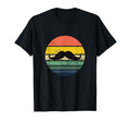 Funny Distressed Sunset Mustache T-Shirt - Unique Graphic Unisex - T-Shirt, Sweatshirt, Hoodie