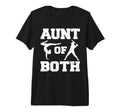Aunt Both Gymnastics And Baseball T-Shirt - Fun Novelty Design for Adults - T-Shirt, Sweatshirt, Hoodie