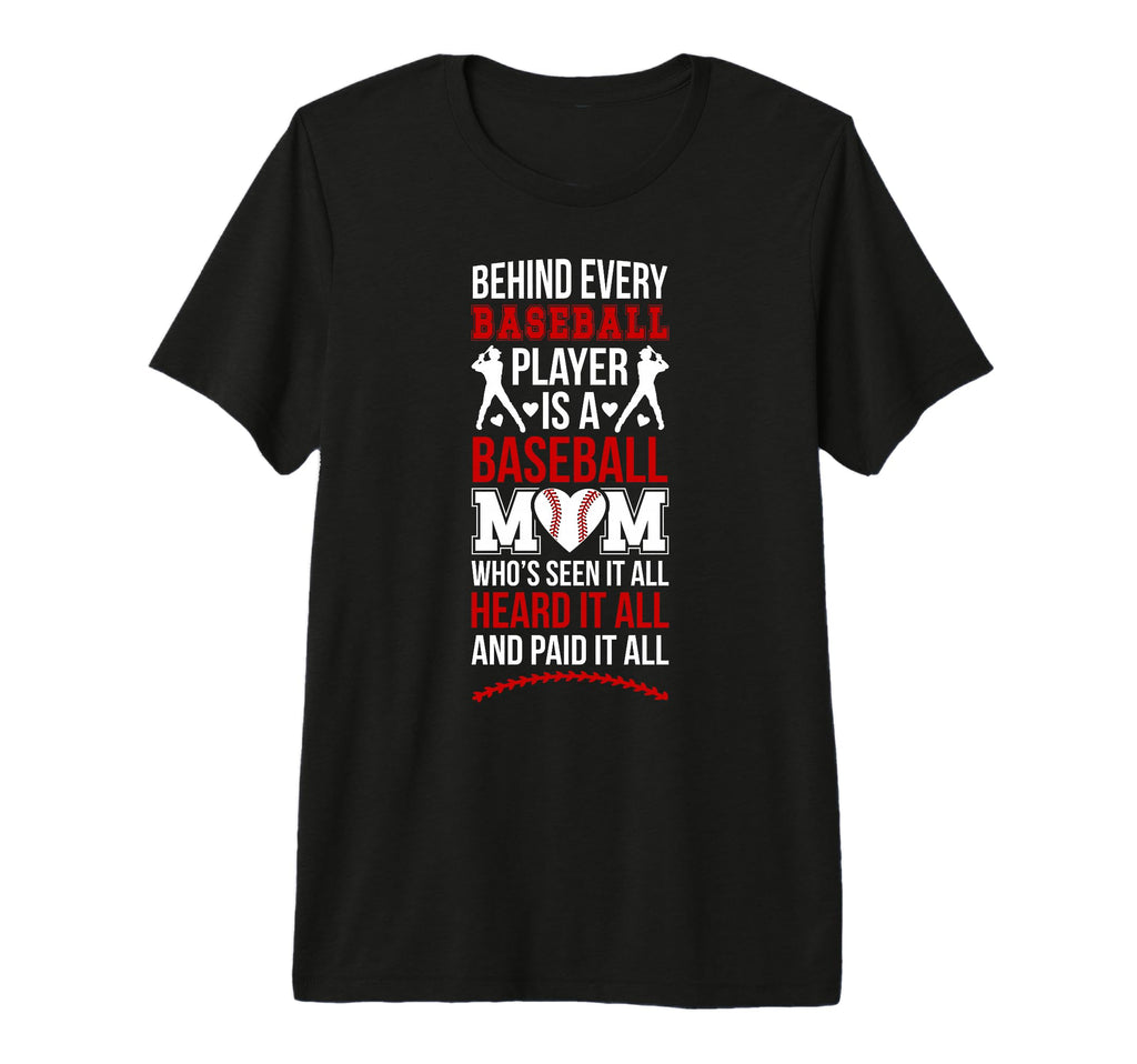 Funny Baseball Mom Baseball T-Shirt - Casual Everyday Wear for Adults - T-Shirt, Sweatshirt, Hoodie