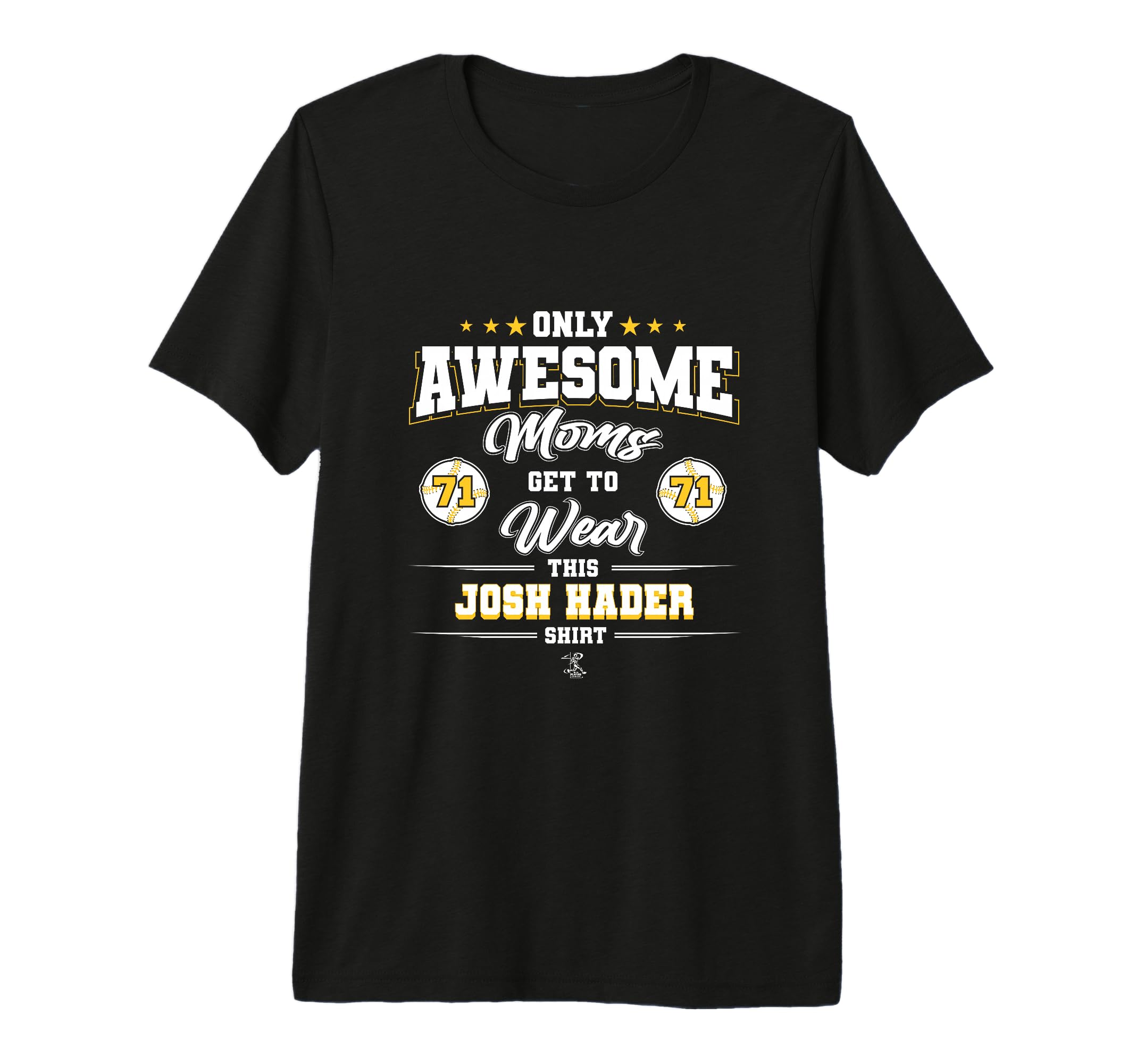 Josh Hader Awesome Moms Tri Blend T-Shirt - Casual Everyday Wear Men Women - T-Shirt, Sweatshirt, Hoodie