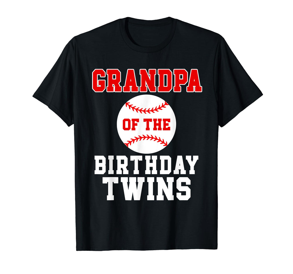 Grandpa Birthday Twins Birthday T-Shirt - Unique Graphic for Adults - T-Shirt, Sweatshirt, Hoodie