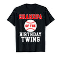 Grandpa Birthday Twins Birthday T-Shirt - Unique Graphic for Adults - T-Shirt, Sweatshirt, Hoodie
