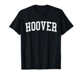 Hoover Al Distressed White Varsity T-Shirt - Graphic Print Unisex - T-Shirt, Sweatshirt, Hoodie