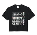 Senior 2027 Baseball Nephew Proud Hoodie - Aesthetic Graphic for Adults - T-Shirt, Sweatshirt, Hoodie
