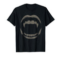 Vampire Fangs Y2K Grunge Emo T-Shirt - Custom Art Print Men Women - T-Shirt, Sweatshirt, Hoodie