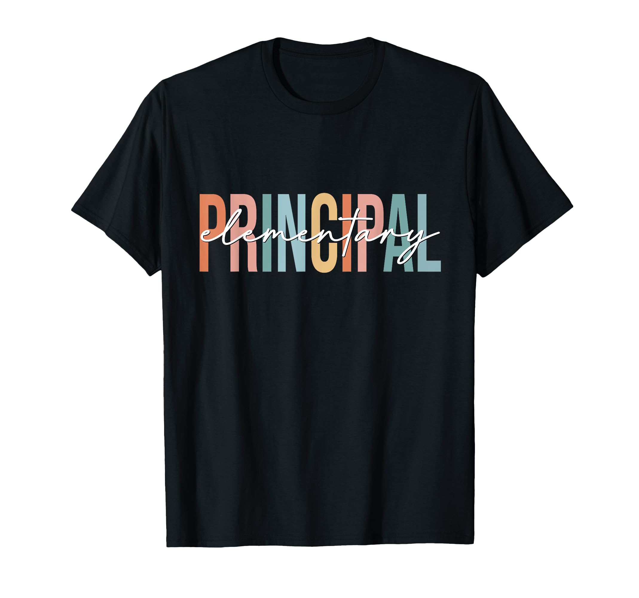 Boho Elementary Principal Back To School T-Shirt - Aesthetic Graphic Unisex - T-Shirt, Sweatshirt, Hoodie