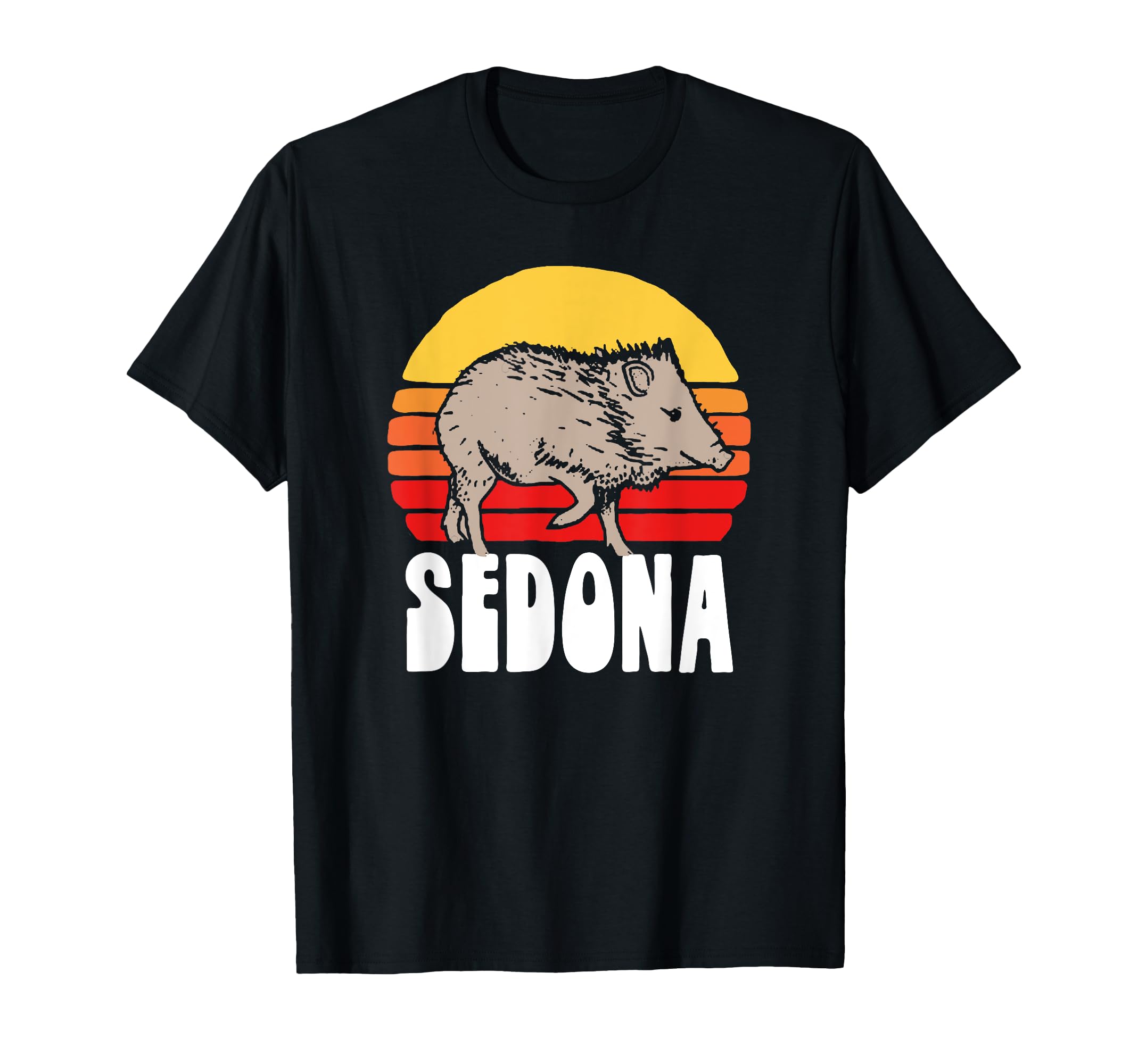 Sedona Javelina 80S Sunset Funny T-Shirt - Streetwear Style Men Women - T-Shirt, Sweatshirt, Hoodie