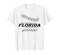 Florida Baseball State Pride Team Sport T-Shirt - Graphic Print Unisex - T-Shirt, Sweatshirt, Hoodie