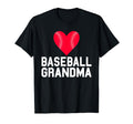 Baseball Grandma Family Mother Grandma T-Shirt - Minimalist Print Men Women - T-Shirt, Sweatshirt, Hoodie