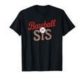 Leopard Baseball Sis Sport Lover T-Shirt - Custom Art Print Men Women - T-Shirt, Sweatshirt, Hoodie