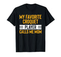 Croquet Lawn Game Croquet Player Mothers T-Shirt - Unique Graphic Unisex - T-Shirt, Sweatshirt, Hoodie