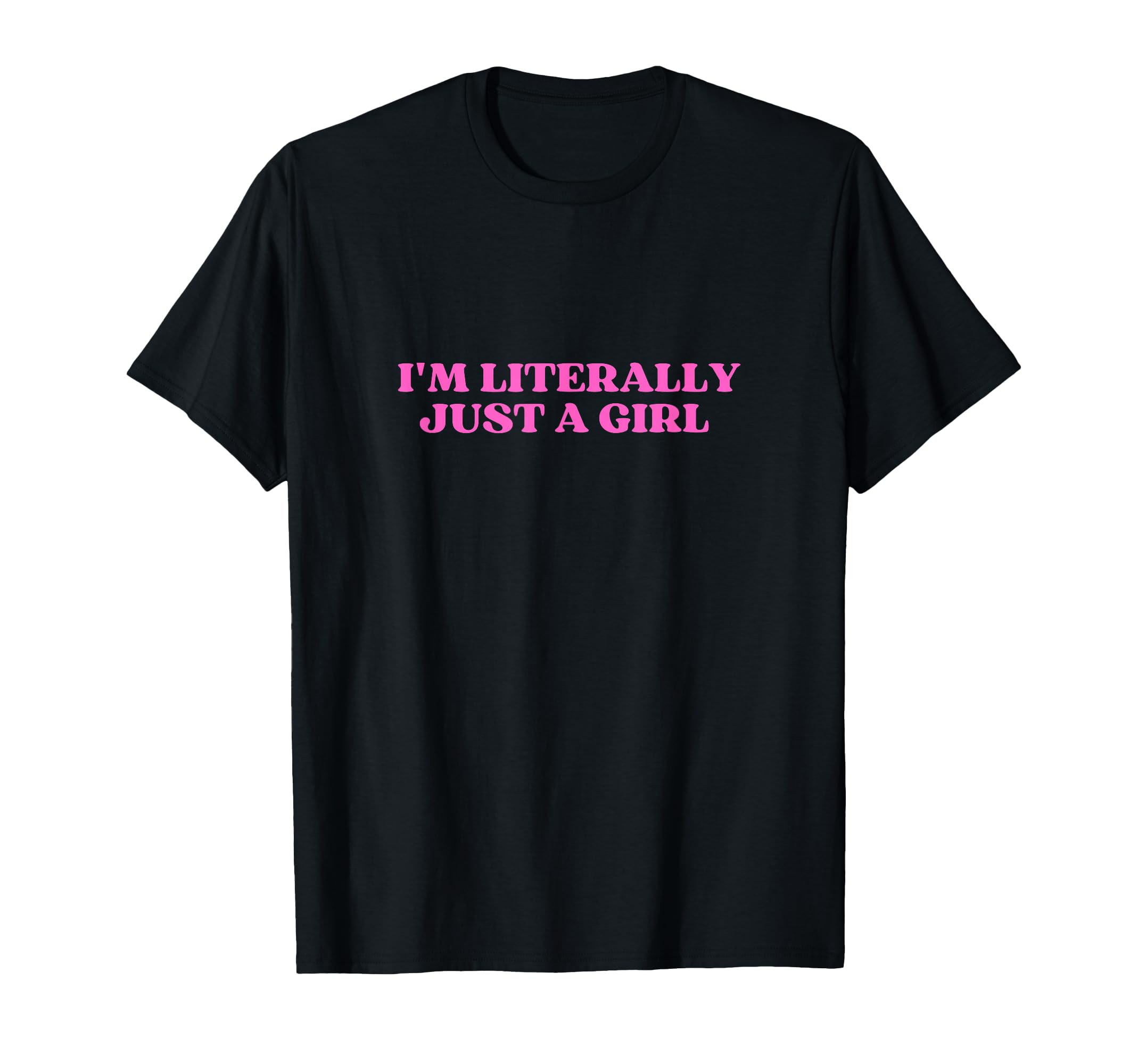 Im Literally Just Y2K Aesthetic T-Shirt - Graphic Print for Adults - T-Shirt, Sweatshirt, Hoodie
