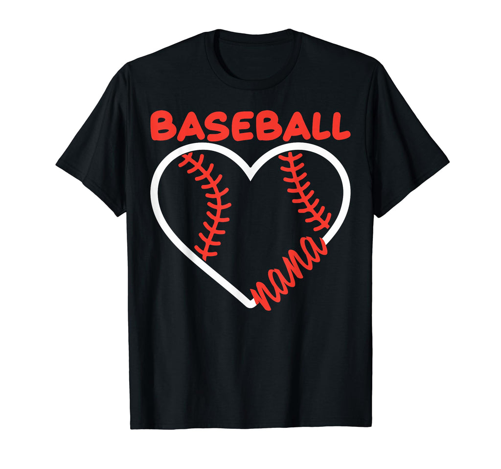 Baseball Grandma Baseball T-Shirt - Custom Art Print Men Women - T-Shirt, Sweatshirt, Hoodie