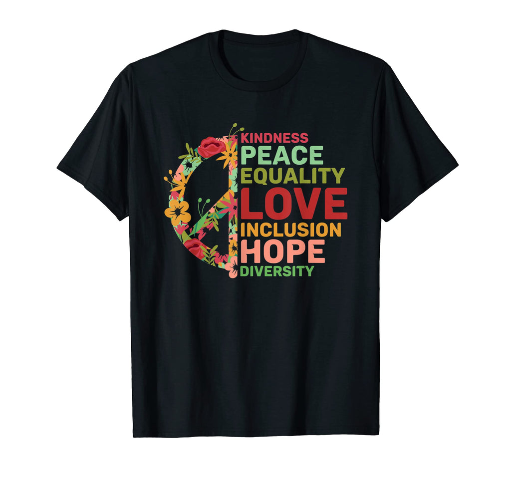 Diversity Equality Love Peace Female T-Shirt - Fun Novelty Design Men Women - T-Shirt, Sweatshirt, Hoodie