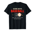 Some Are Just Born Baseball Their T-Shirt - Fun Novelty Design Unisex - T-Shirt, Sweatshirt, Hoodie