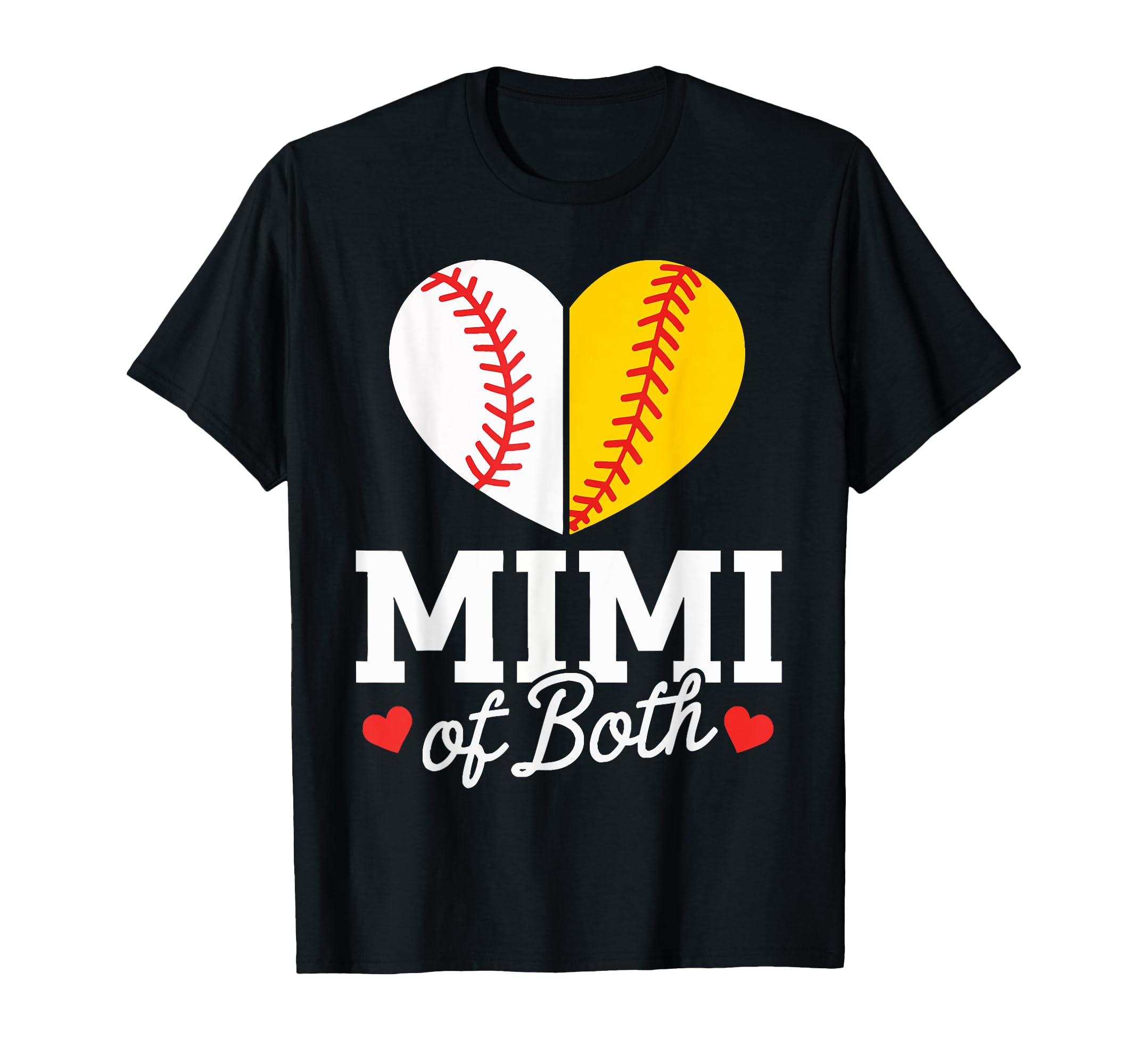 Mimi Baseball Grandma Grandmother Granny T-Shirt - Novelty Apparel Unisex - T-Shirt, Sweatshirt, Hoodie