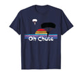 Parachuting Skydiver Funny Oh Chute T-Shirt - Fun Novelty Design Men Women - T-Shirt, Sweatshirt, Hoodie