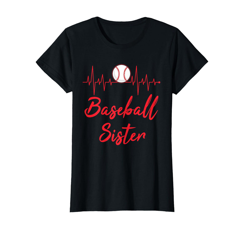Baseball Sister T-Shirt - Custom Art Print for Adults - T-Shirt, Sweatshirt, Hoodie