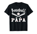 Funny Baseball Papa Sports Baseball T-Shirt - Aesthetic Graphic for Adults - T-Shirt, Sweatshirt, Hoodie