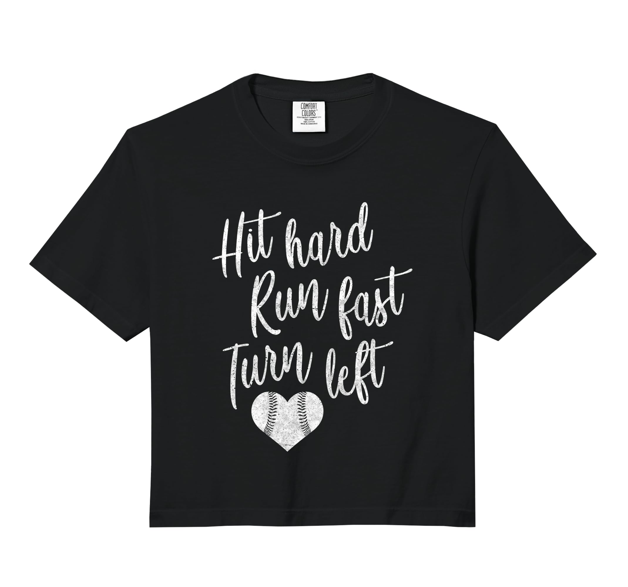Hit Hard Run Fast Turn Left Baseball Hoodie - Unique Graphic for Adults - T-Shirt, Sweatshirt, Hoodie
