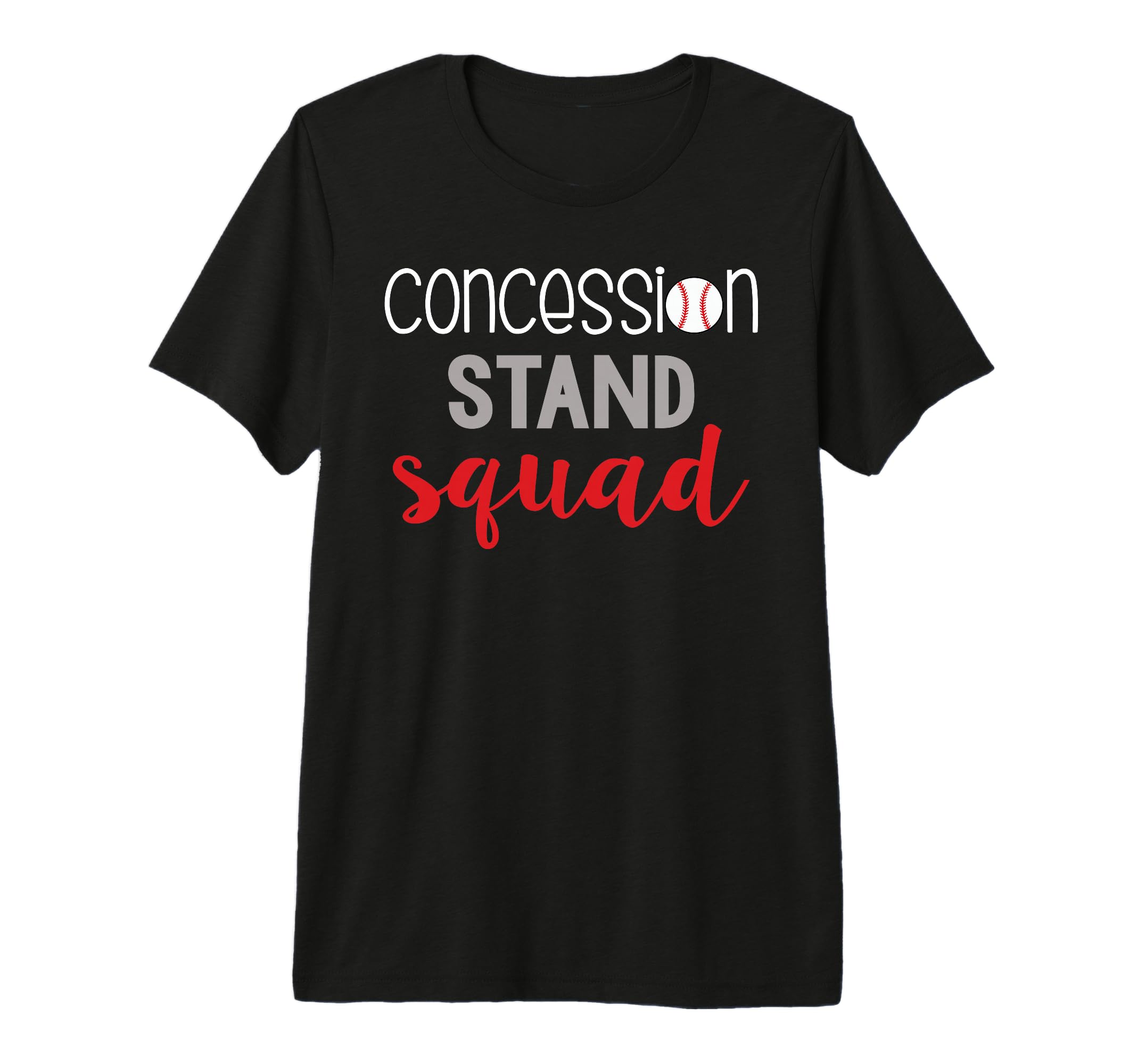 Concession Stand Squad Tri Blend T-Shirt - Casual Everyday Wear for Adults - T-Shirt, Sweatshirt, Hoodie