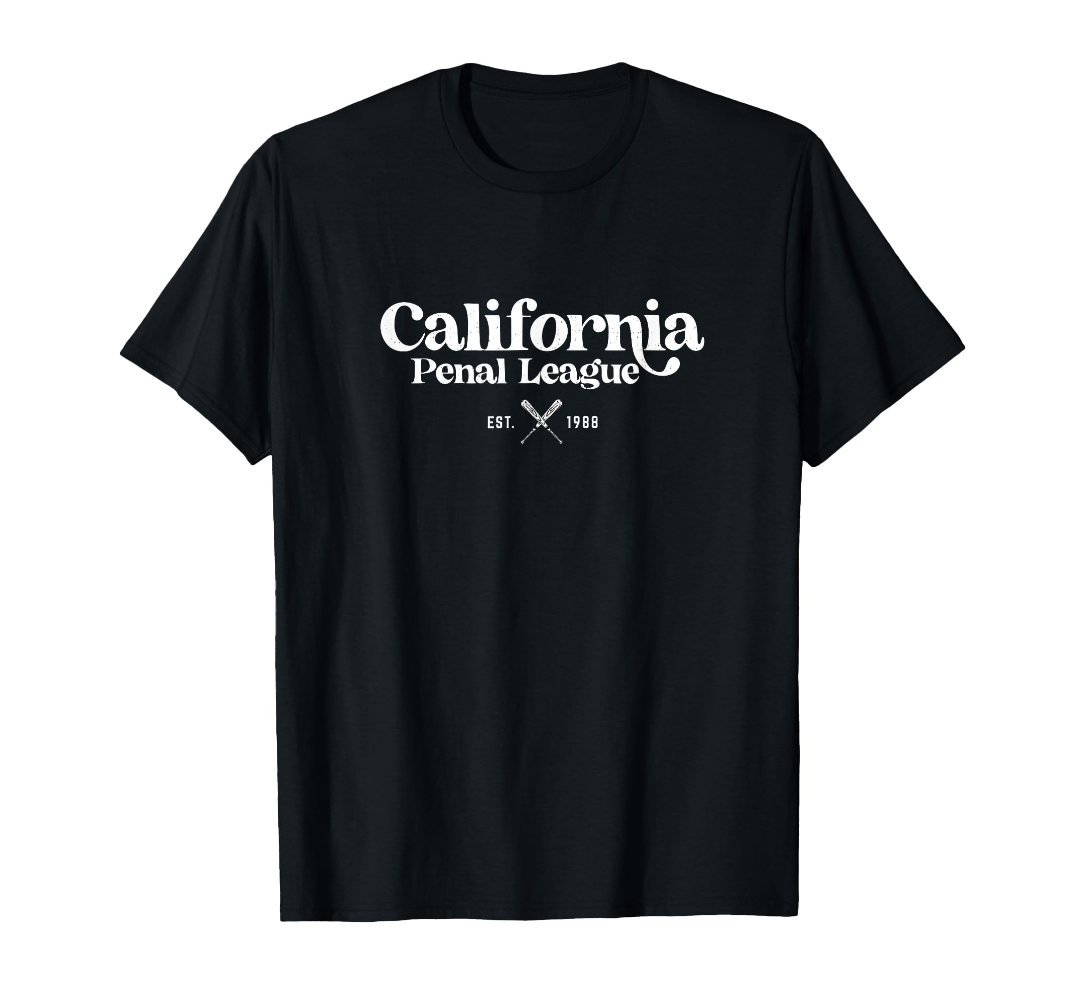 California Penal League Est 1988 T-Shirt - Minimalist Print Unisex - T-Shirt, Sweatshirt, Hoodie