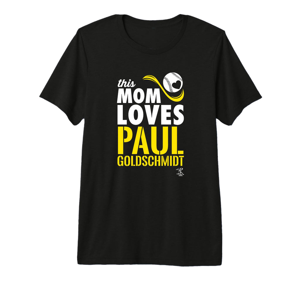 Paul Goldschmidt This Mom Loves Tri T-Shirt - Minimalist Print Men Women - T-Shirt, Sweatshirt, Hoodie
