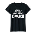 Womens Hockey Coach Dibs Coach T-Shirt - Fun Novelty Design Unisex - T-Shirt, Sweatshirt, Hoodie