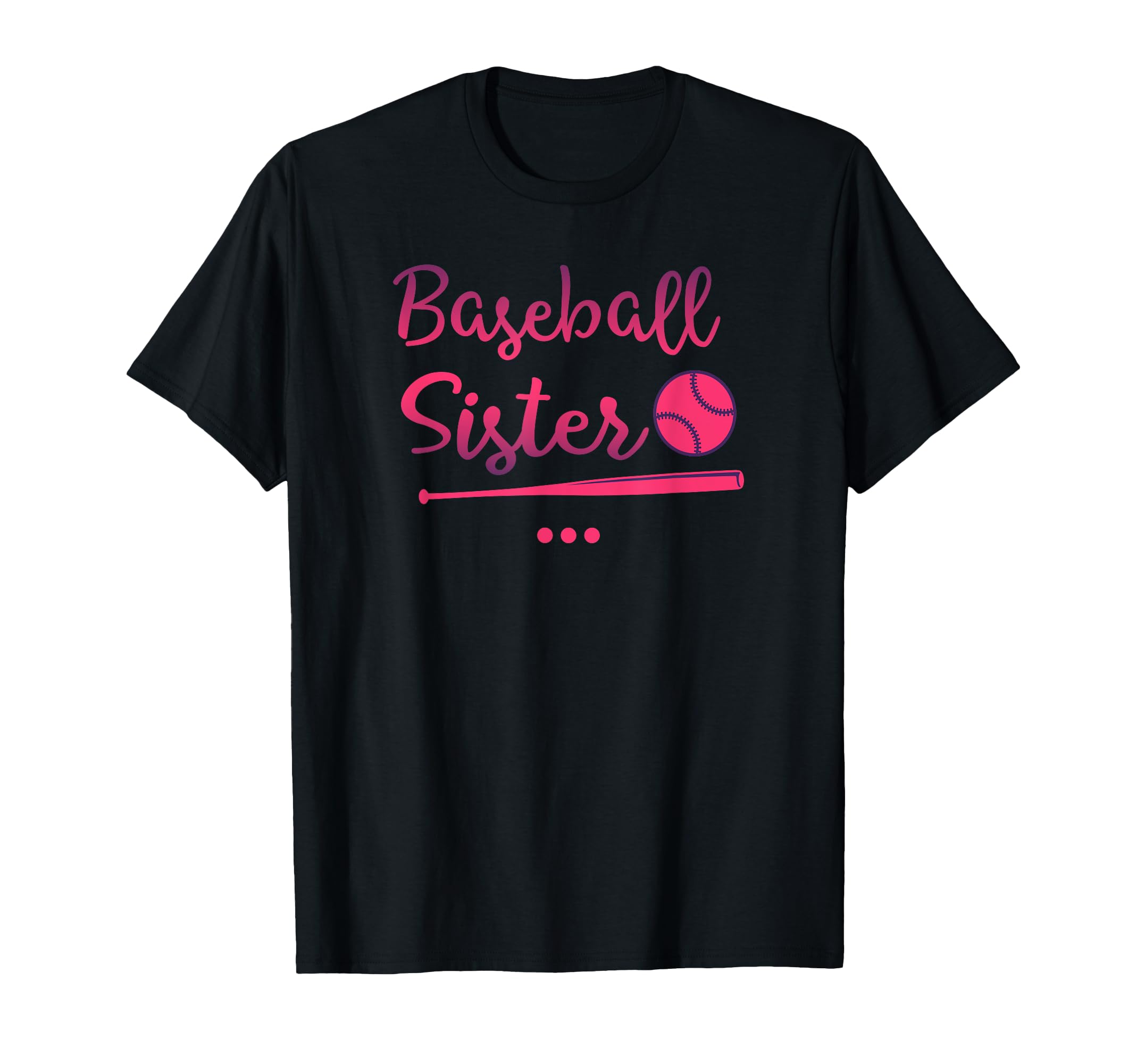 Baseball Sister Baseball Sisters T-Shirt - Aesthetic Graphic Men Women - T-Shirt, Sweatshirt, Hoodie