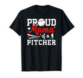 Proud Mama Baseball Pitcher Mom T-Shirt - Streetwear Style Men Women - T-Shirt, Sweatshirt, Hoodie