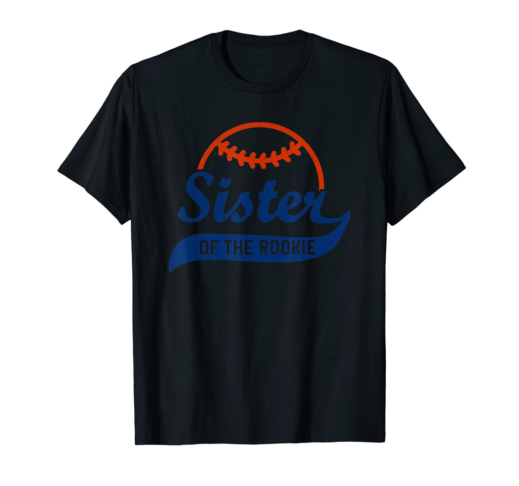 Funny Baseball Sister Rookie Birthday T-Shirt - Trendy Graphic Men Women - T-Shirt, Sweatshirt, Hoodie