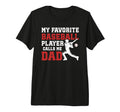 Mens Proud Baseball Dad Baseball T-Shirt - Custom Art Print Men Women - T-Shirt, Sweatshirt, Hoodie