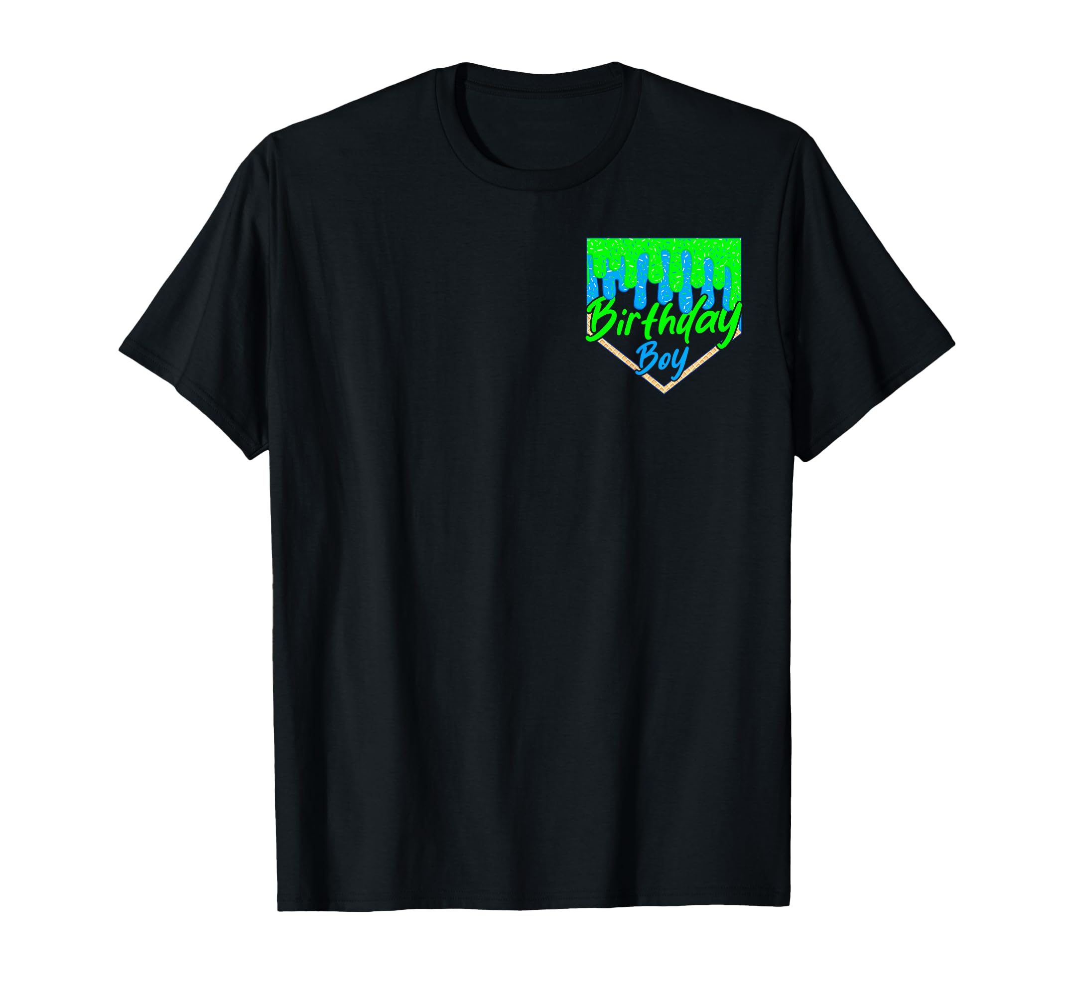 Baseball Ice Cream 7 Year Old Baseball T-Shirt - Unique Graphic for Adults - T-Shirt, Sweatshirt, Hoodie