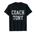 Coach Tony Custom Football Soccer T-Shirt - Streetwear Style for Adults - T-Shirt, Sweatshirt, Hoodie