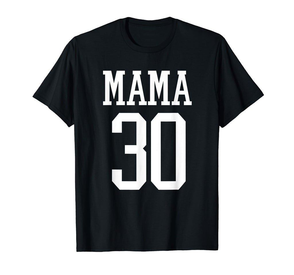 Number 30 Mama Biggest Fan Spirit Wear T-Shirt - Unique Graphic Unisex - T-Shirt, Sweatshirt, Hoodie