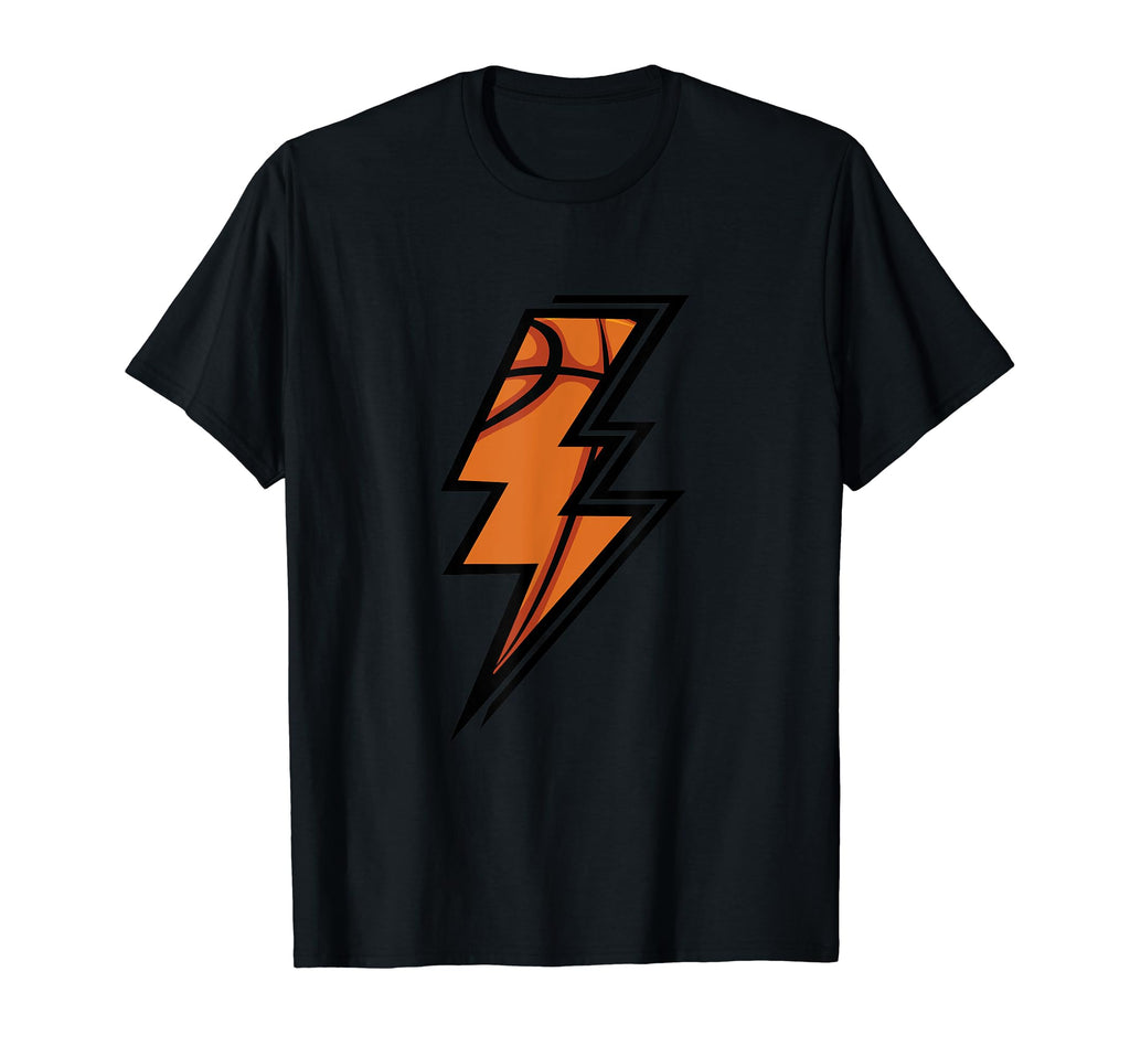 Basketball Lightning Basketball Mom Dad T-Shirt - Graphic Print for Adults - T-Shirt, Sweatshirt, Hoodie