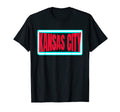 Kansas City Teal Blue Red Kc Kansas T-Shirt - Trendy Graphic Men Women - T-Shirt, Sweatshirt, Hoodie
