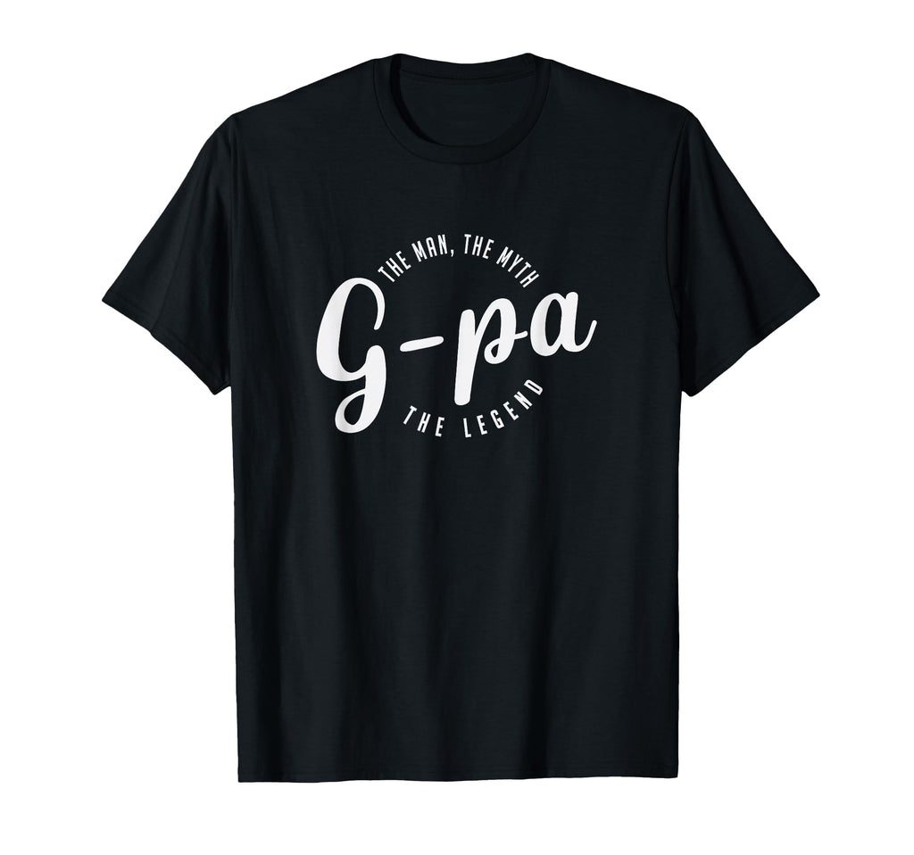 G Pa Myth Legend Distressed T-Shirt - Casual Everyday Wear Men Women - T-Shirt, Sweatshirt, Hoodie