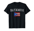 Bayamon Puerto Rico Flag Distressed T-Shirt - Aesthetic Graphic Unisex - T-Shirt, Sweatshirt, Hoodie