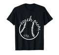 Coach Mom Mothers Day Baseball T-Shirt - Casual Everyday Wear Men Women - T-Shirt, Sweatshirt, Hoodie